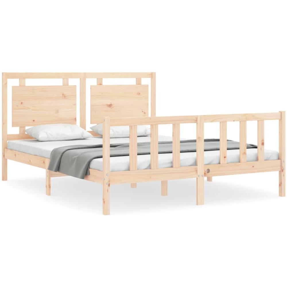 Giroletto con Testiera King Size in Legno Massello - Foto 2