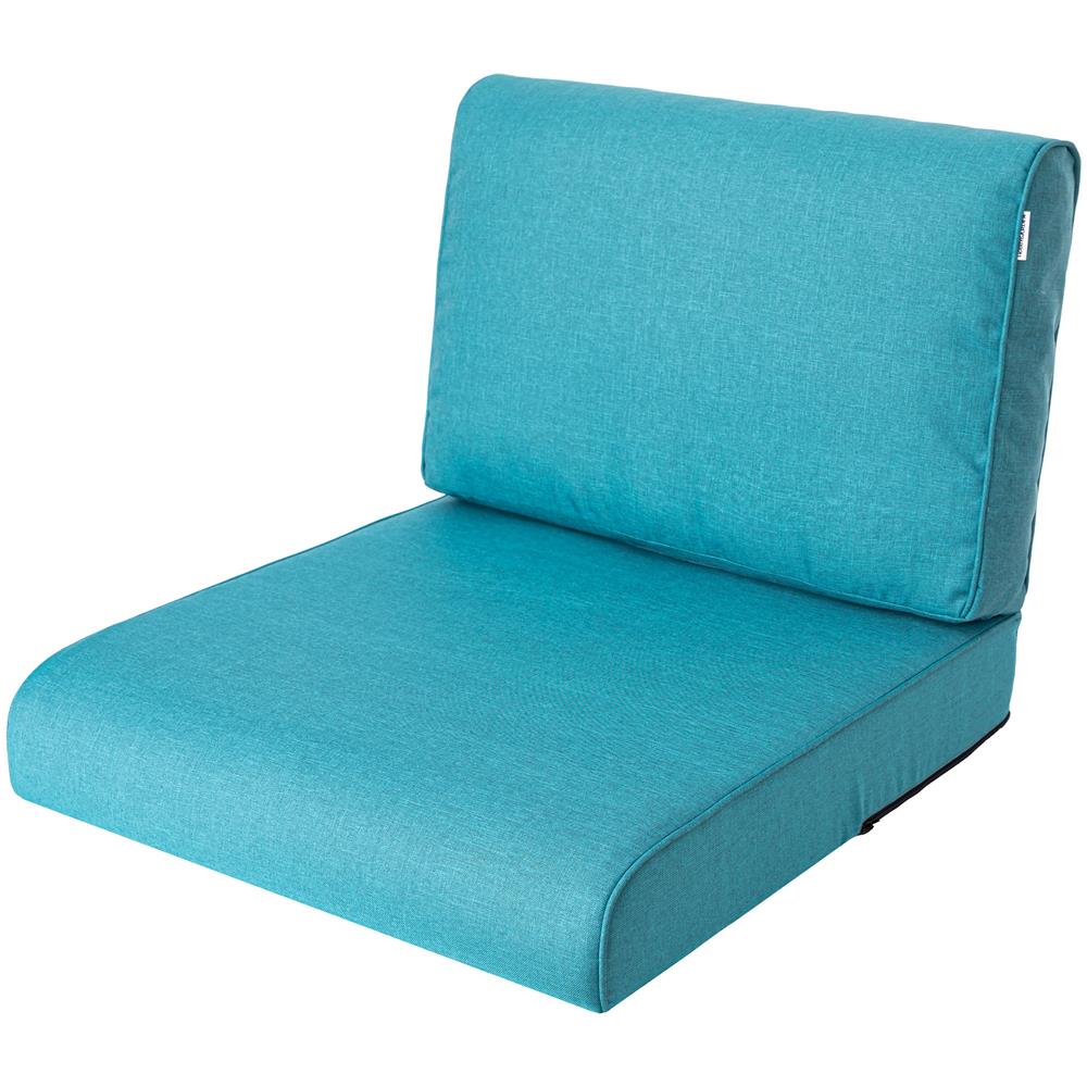 Cuscini In Rattan Nel, Cuscini Per Pallet, Per Esterni /interni, Mobili Da Giardino, Altalena Hollywood, Cuscino Di Seduta, Cuscinetto Di Seduta, Blu, Misura 2: 70x70 Cm - Foto 1