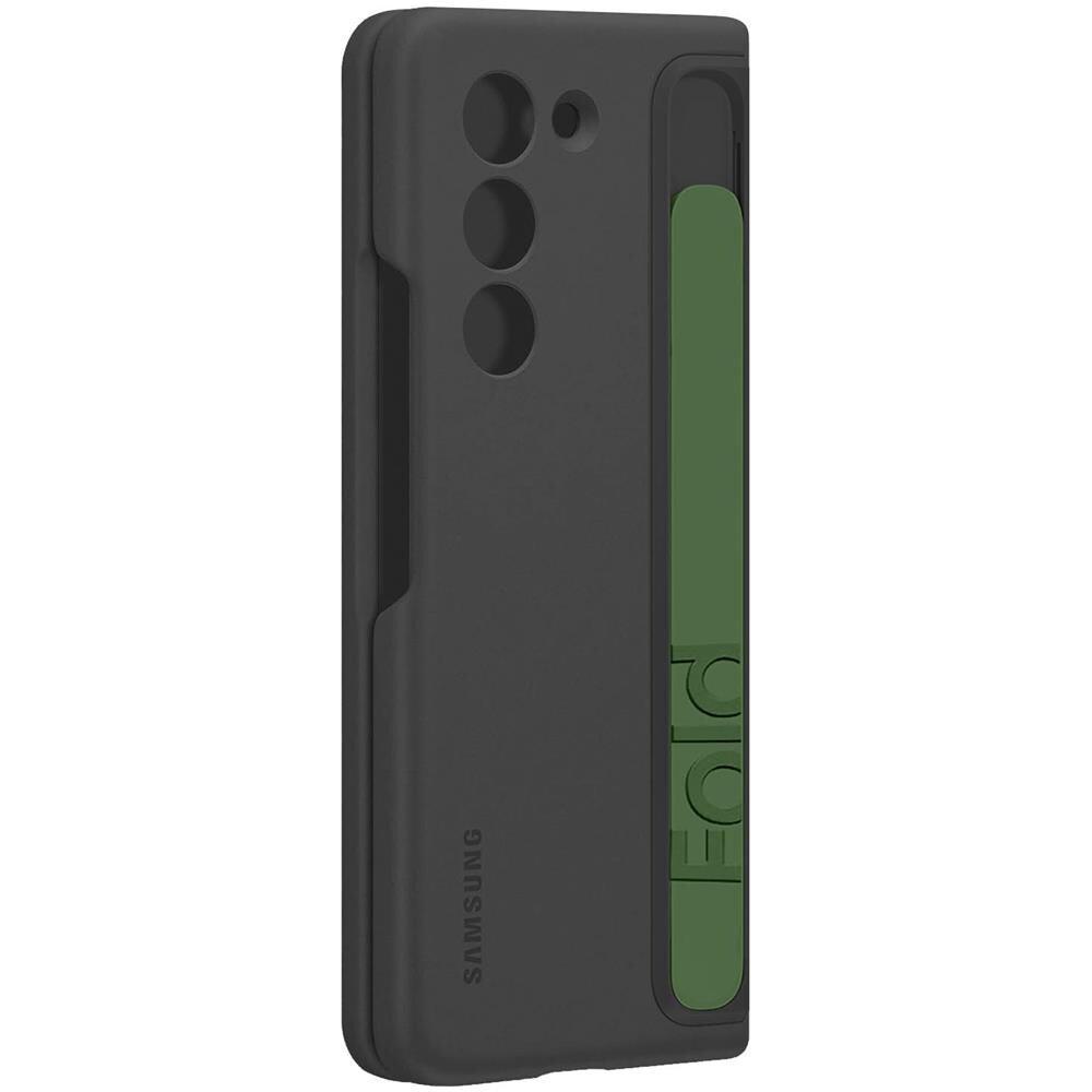 Cover Originale Z Fold5 Standing Case With Strap Graphite - Foto 2