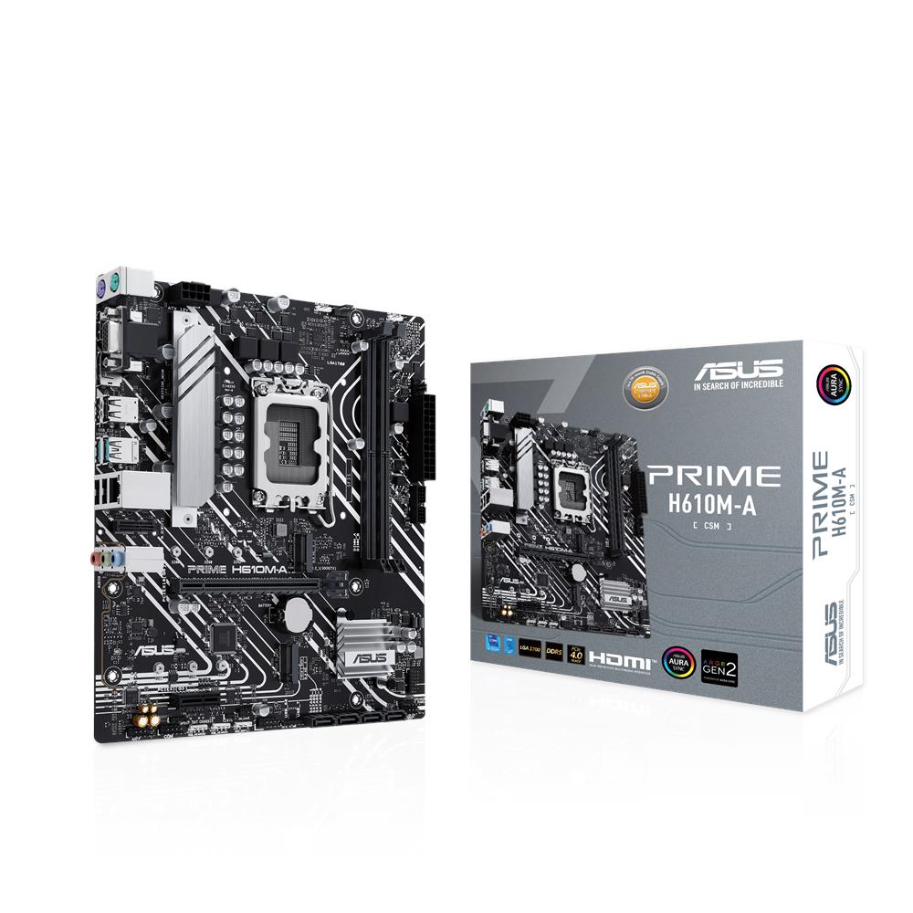 Scheda Madre PRIME H610M-A-CSM Socket LGA 1700 Chipset Intel H610 microATX - Foto 1
