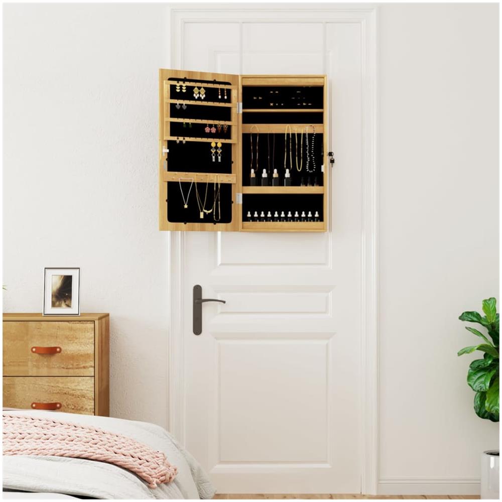 Armadio Portagioie A Specchio Con Luci Led A Parete - Foto 3