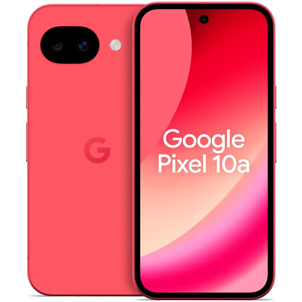 Pixel 10A 5G 128GB 8GB Ram Display 6.3" pOLED 120Hz Main Camera 48MP DualSim (nanoSim singola+eSim) Android 15 Tensor G4 5100mAh Rosso Lampone - Foto 1