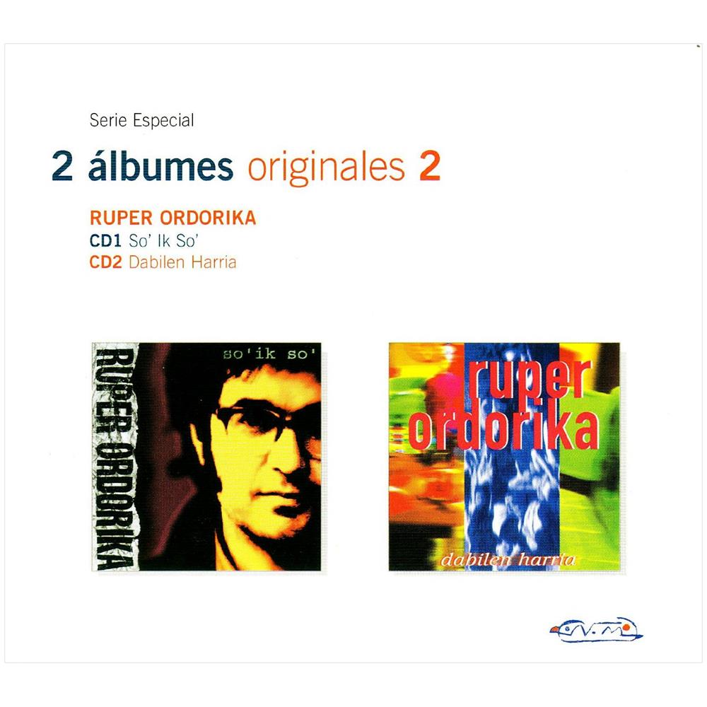 Ordorika Ruper - So Ik So / Dabilen Harria (2 Cd) - Foto 1