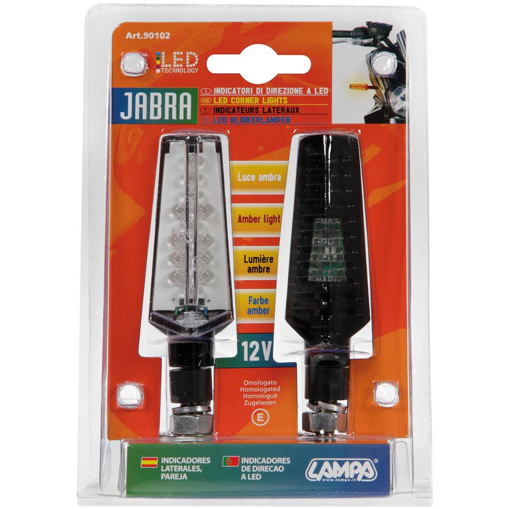 Cp. frecce Nere Mod. jabra Led Vetro Bianco - Foto 6
