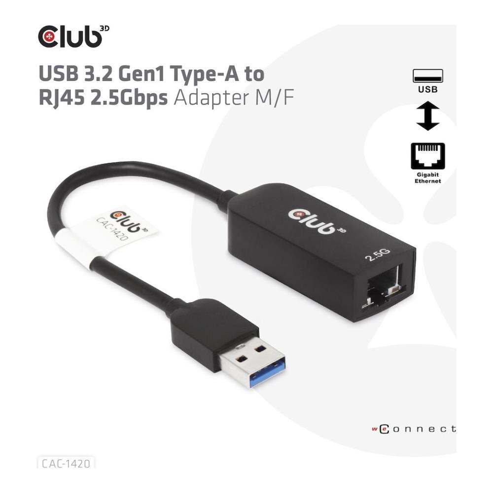 CAC-1420 scheda di rete e adattatore Ethernet 2500 Mbit /s - Foto 4