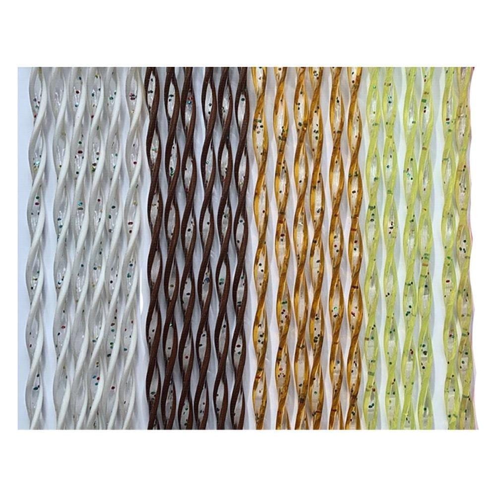 Tenda Elicoidale 'luna' Cm. 125 X 230 - Giallo / trasparente - Foto 1