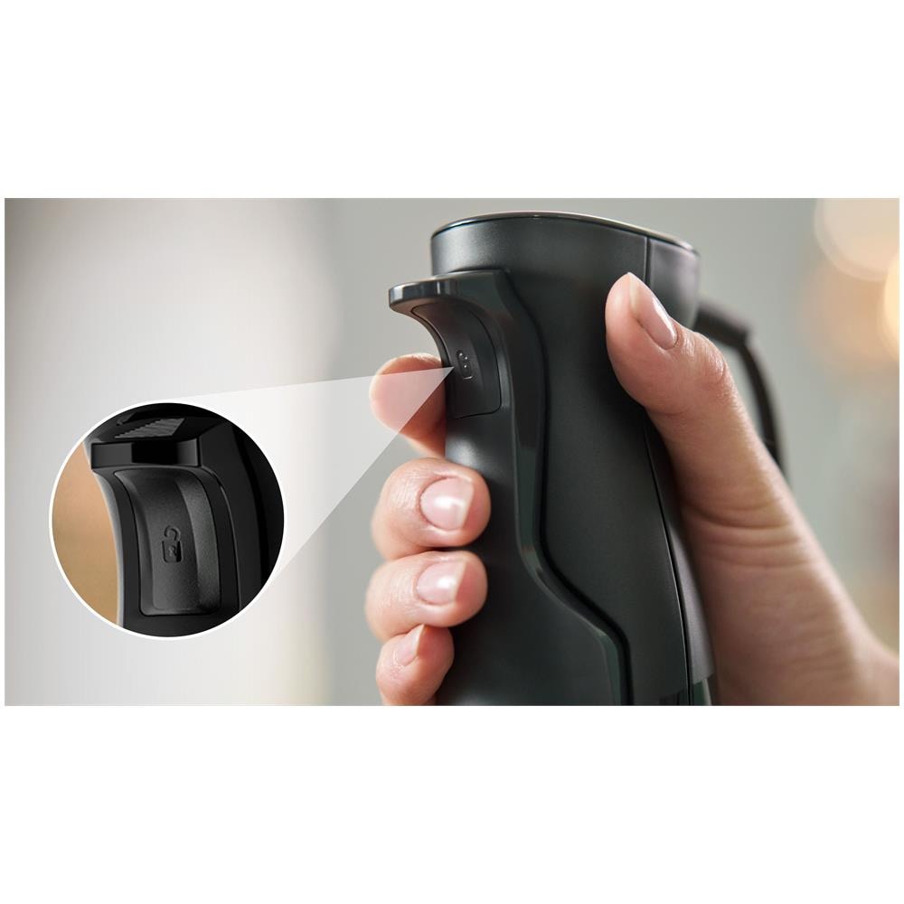 Frullatore ad Immersione Serie 6 MSM6M810 con Recipiente da 0.6 L Potenza 1200 Watt Colore Inox - Foto 2