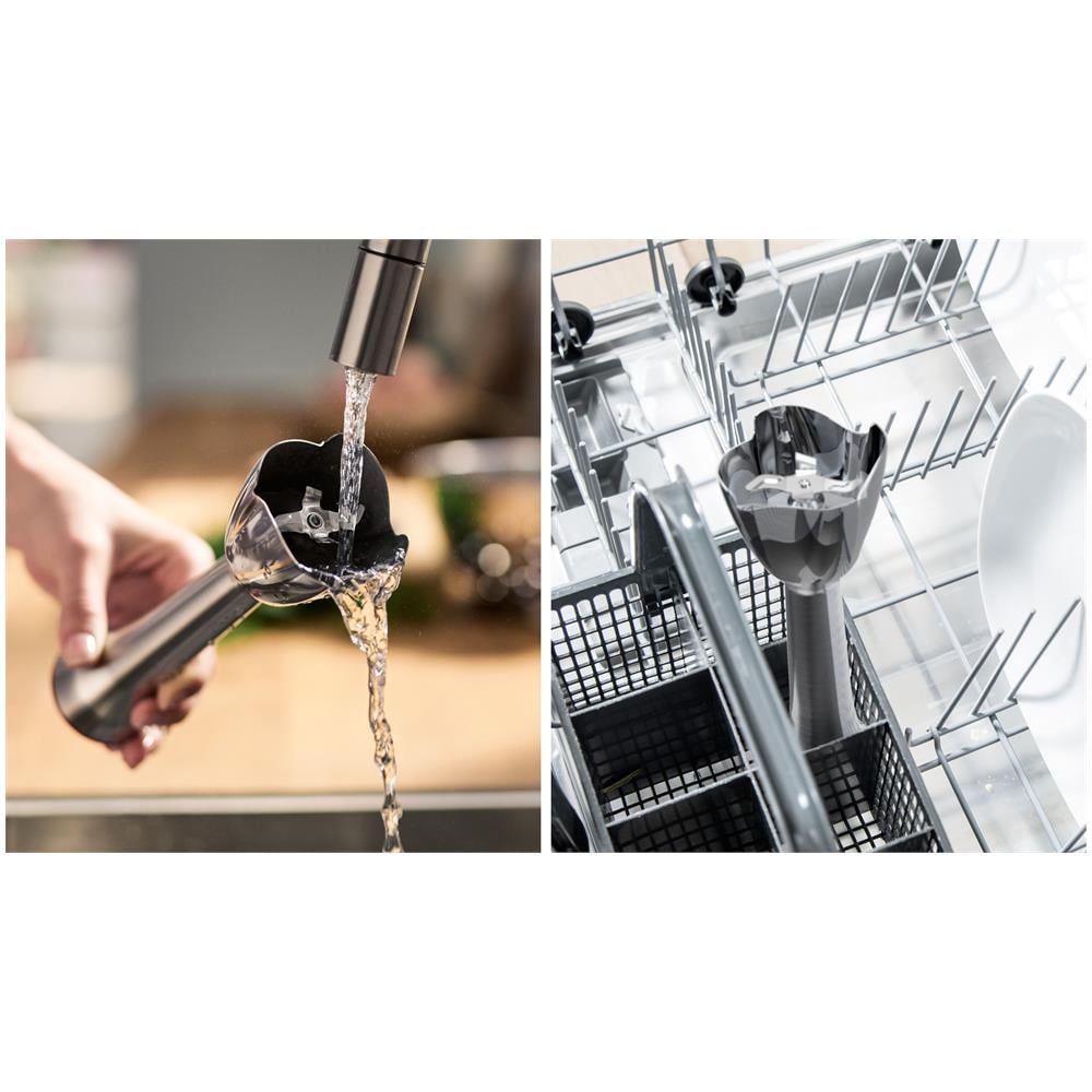 Frullatore ad Immersione Serie 6 MSM6M810 con Recipiente da 0.6 L Potenza 1200 Watt Colore Inox - Foto 5