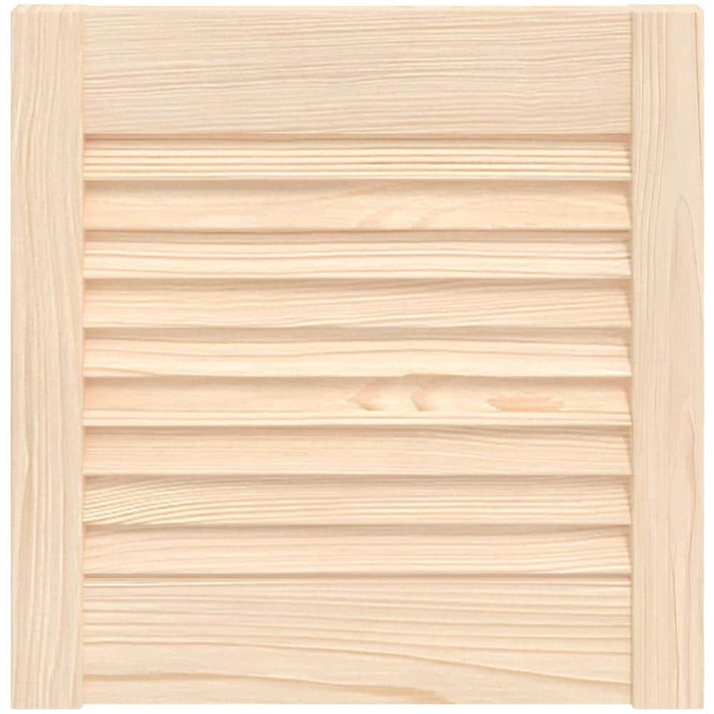 Anta con Design a Lamelle 39,5x39,4 cm in Legno di Pino - Foto 1