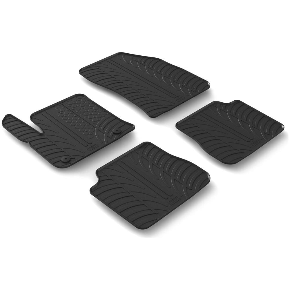 Set Tappeti Su Misura In Gomma - Compatibile Per Peugeot 2008 (12/19>05/23) Elettrica - Citroen C4 5p (11/20>) Elettrica - Peugeot 2008 (06/23>) Elettrica - Foto 1