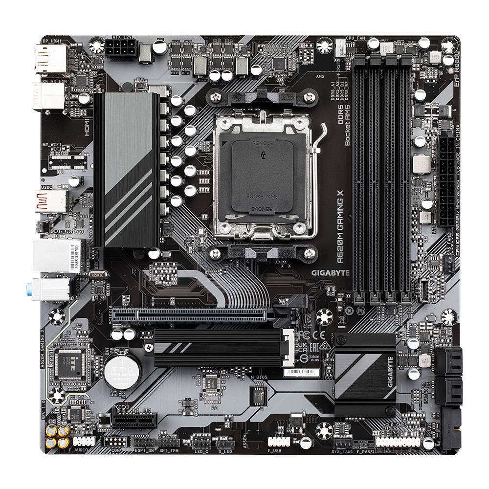 Scheda Madre A620M GAMING X AMD A620 Socket AM5 micro ATX - Foto 1