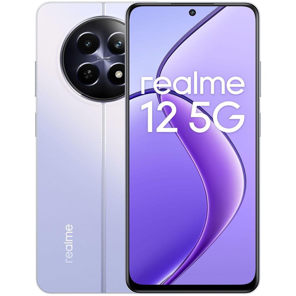 12 5G 256 GB 5G Dual Sim Display 6.72" AMOLED Slot Micro SD Fotocamera 108 Mpx Android Europa Viola - Foto 1