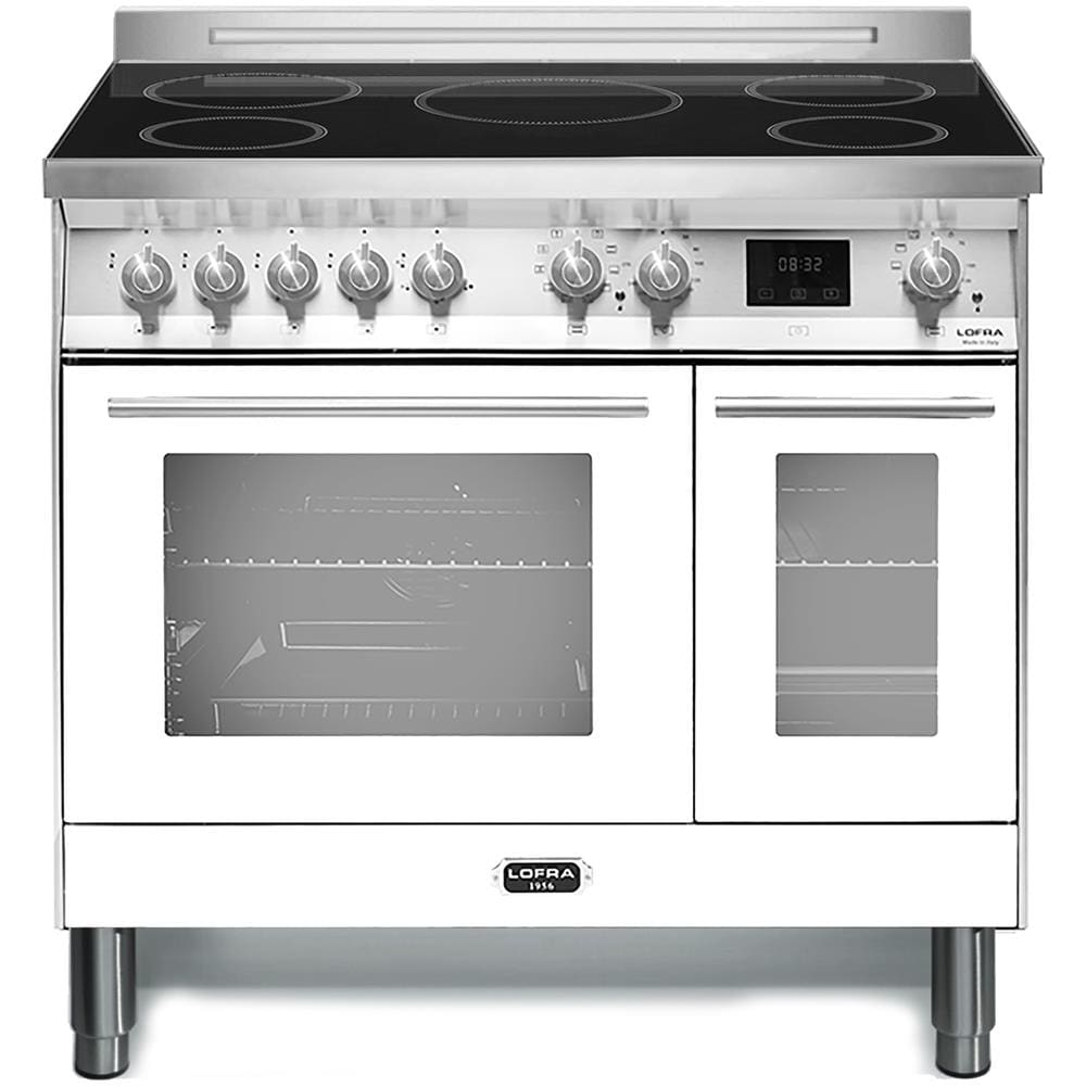 Cucina Elettrica PBPD96MFTE / 5i 5 Fuochi a Gas Forno Elettrico Multifunzione Ventilato Classe A Dimensioni 90 x 90 cm Colore Bianco - Foto 1