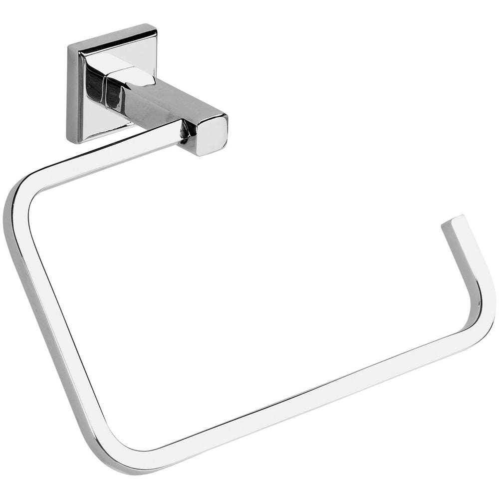 Portasalviette Ad Anello Da Muro In Acciaio Inox Aisi 304 E Cromall 6970 Serie Colorado Cromato - Foto 1