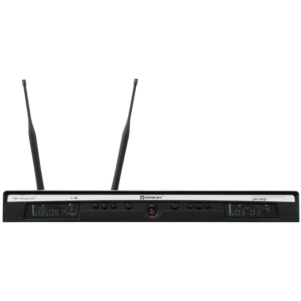 Radiomicrofono Ricevitore Wireless True Diversity Con Ds Uhf A 2 Canali Ur-260d - Foto 1