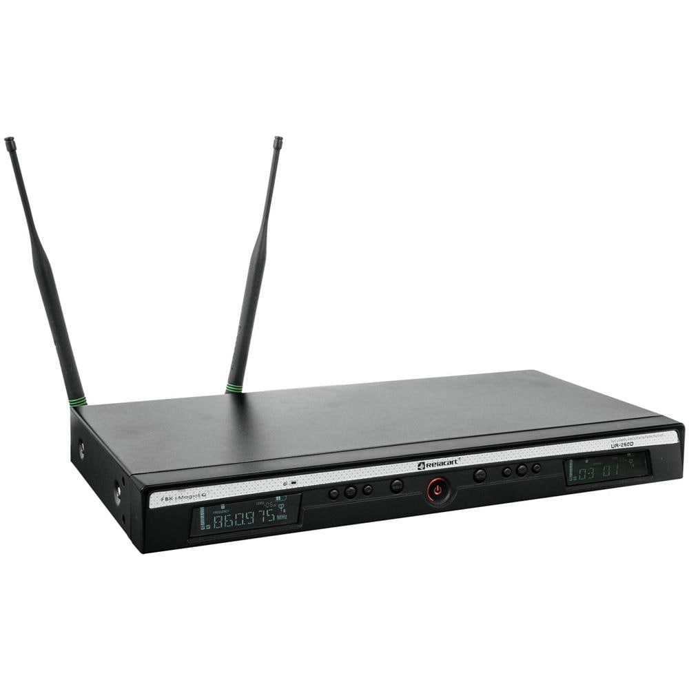 Radiomicrofono Ricevitore Wireless True Diversity Con Ds Uhf A 2 Canali Ur-260d - Foto 4