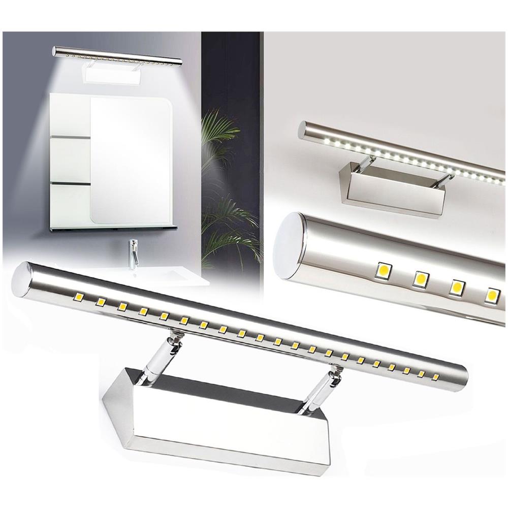 Tradeshoptraesio® applique lampada per specchio bagno da parete ... Applique da specchio bagno