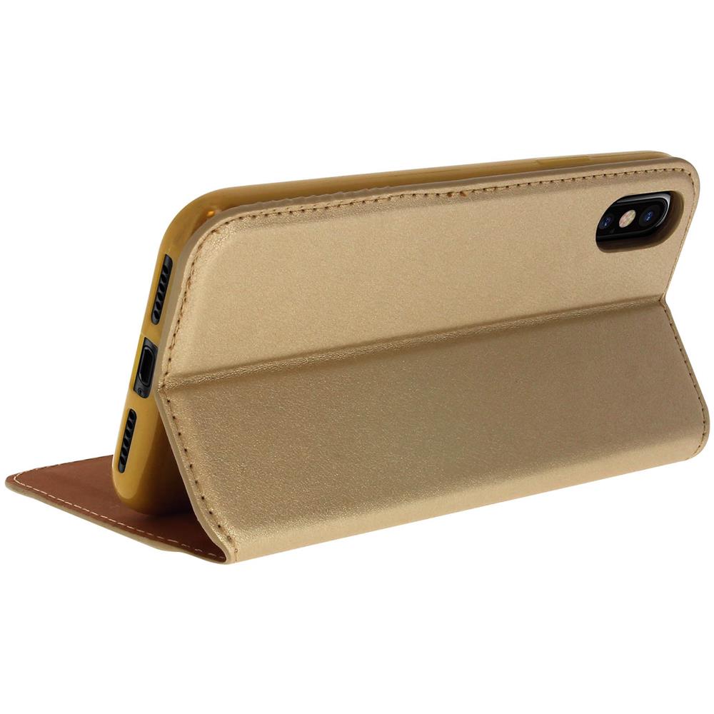 Custodia Portafoglio Classic Edition Per Apple Iphone X / Xs - Oro - Foto 9
