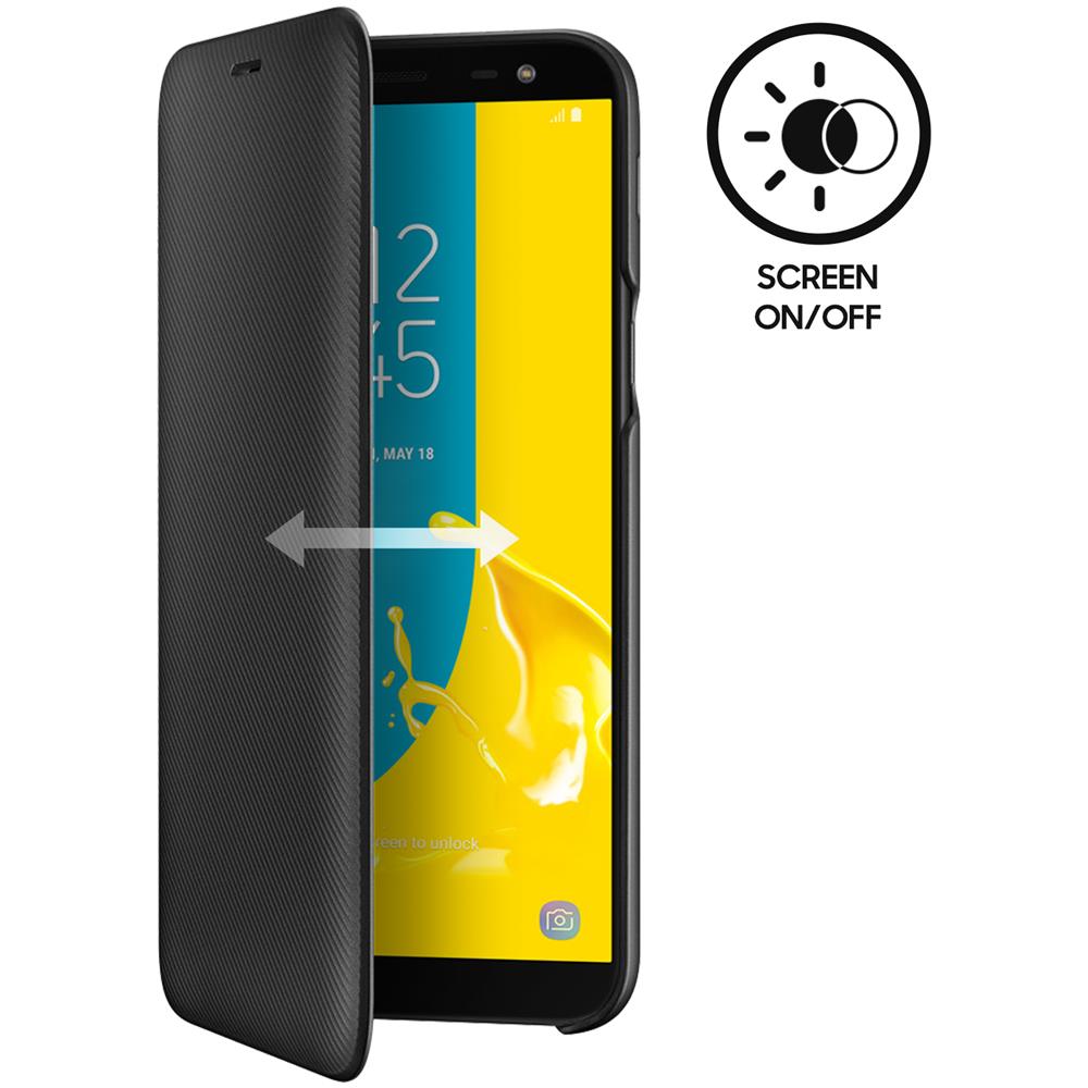 WALLET COVER GALAXY J6 BLACK - Foto 23