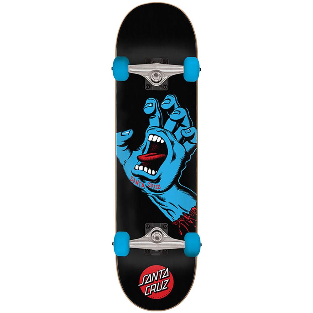 Screaming Hand Full 8.00"" Complete Skateboard Black - Foto 1