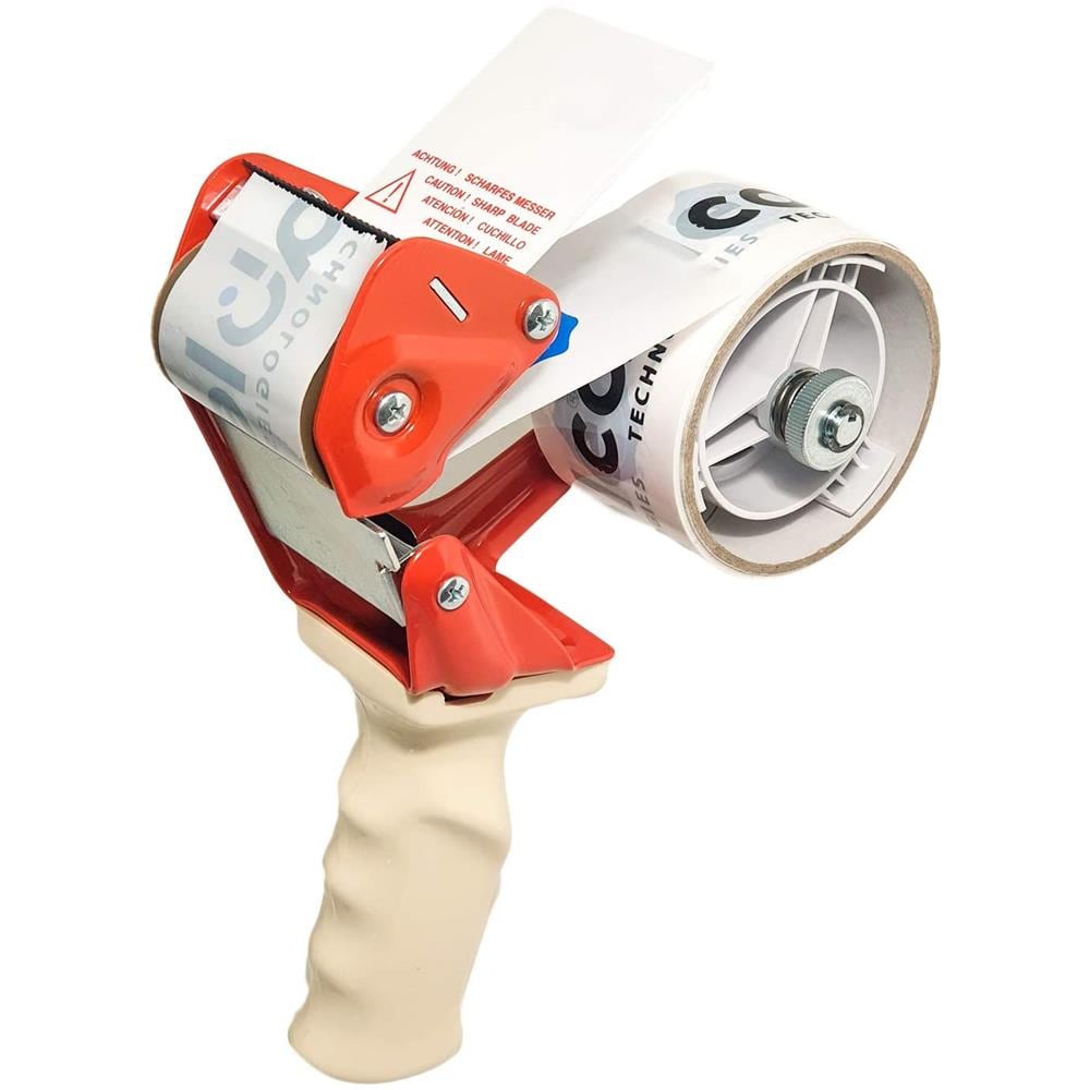 Dispenser Manuale Di Nastro Adesivo Professionale, Tendinastro Da Magazzino In Ferro, Nastratrice 50mm Con Frizione Regolabile, Applicatore Da Imballaggio, Impugnatura Ergonomica - Foto 1