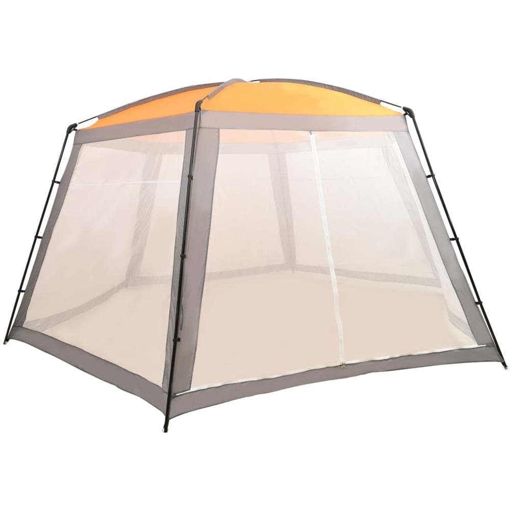 Tenda per Piscina in Tessuto 660x580x250 cm Grigia - Foto 1