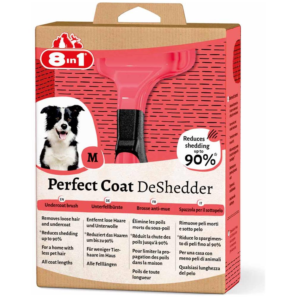 Spazzola Perfect Coat Con Manico Ergonomico Per Cani Medi - Foto 1
