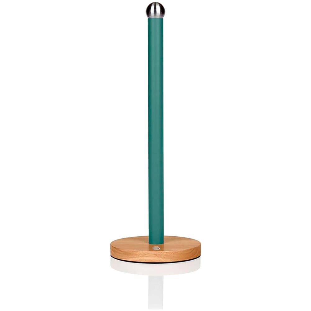 Swan Nordic Nordic Portarotolo Da Cucina, Acciaio Al Carbonio, Alta Qualità Design Moderno Verde - Foto 1