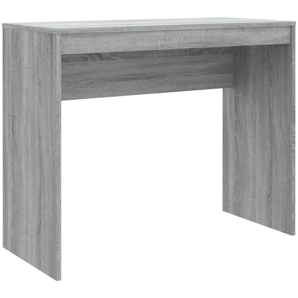 Scrivania Grigio Sonoma 90x40x72 cm in Legno Multistrato - Foto 2