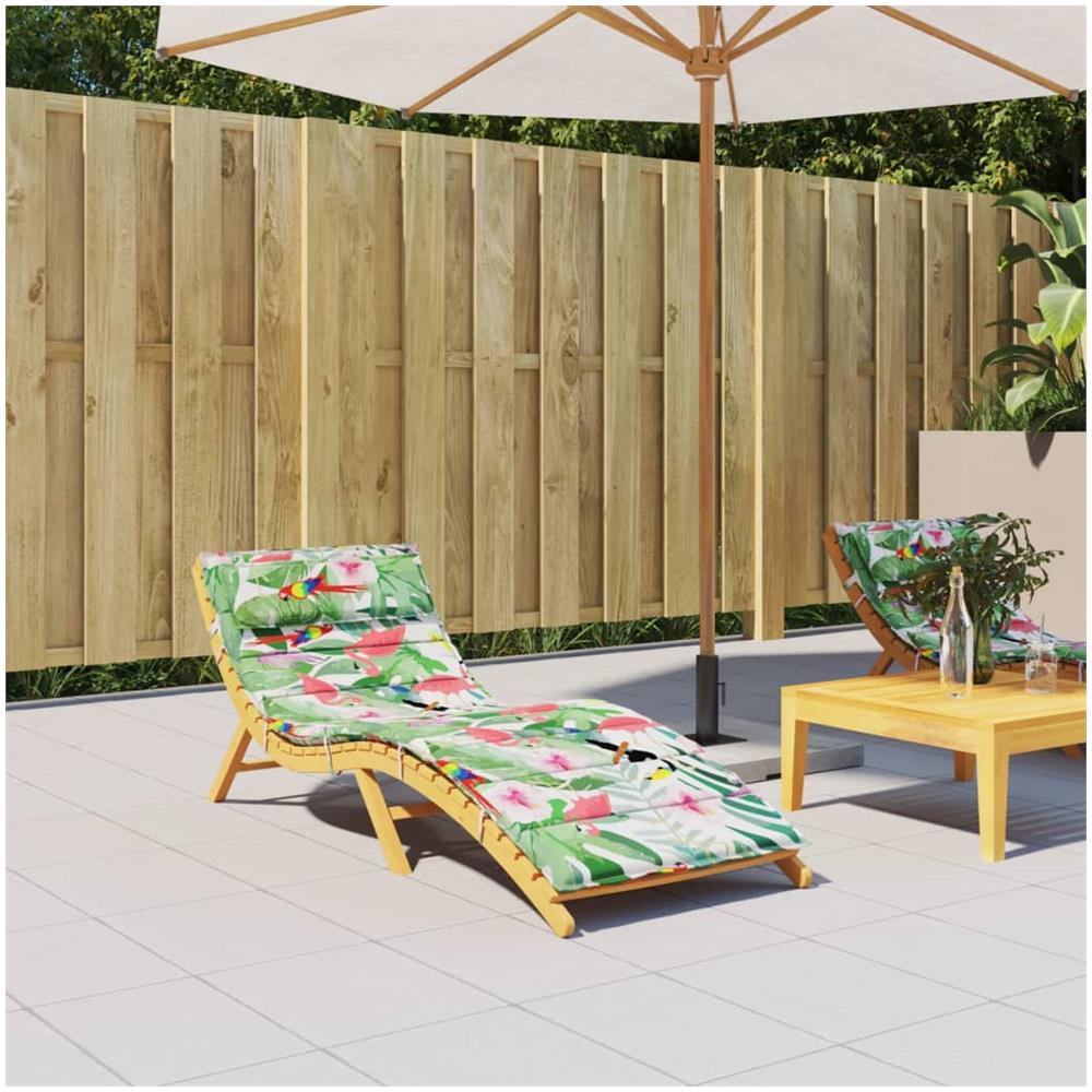 Cuscino Per Lettino Multicolore 180x60x3 Cm In Tessuto Oxford - Foto 1