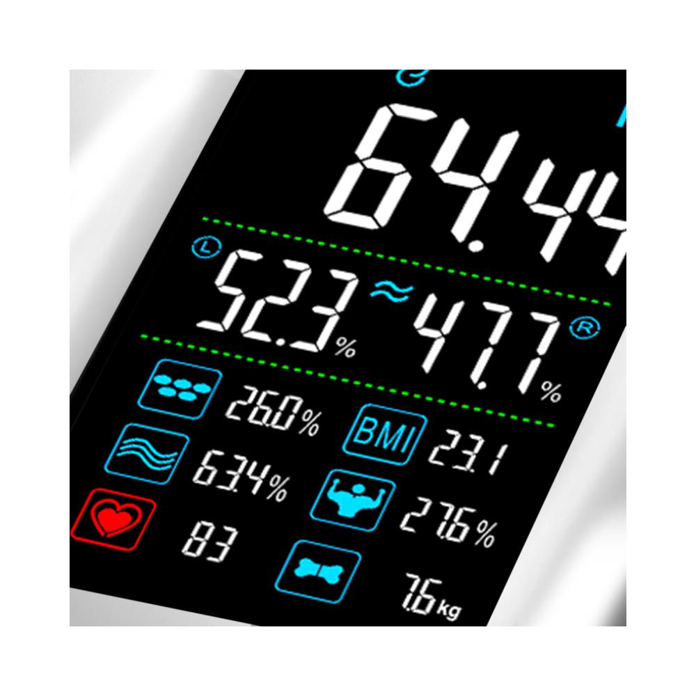 8464 bilance pesapersone Bianco Bilancia pesapersone elettronica - Foto 4