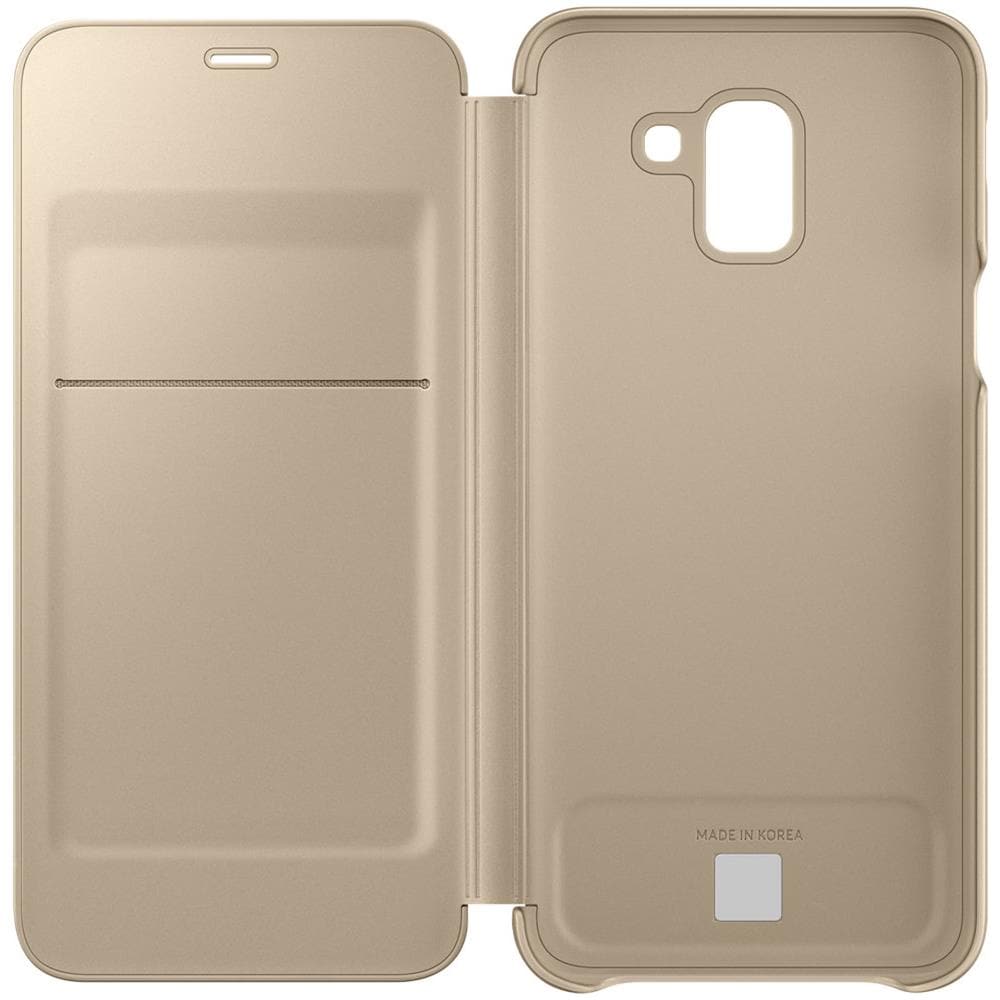 WALLET COVER GALAXY J6 GOLD - Foto 2