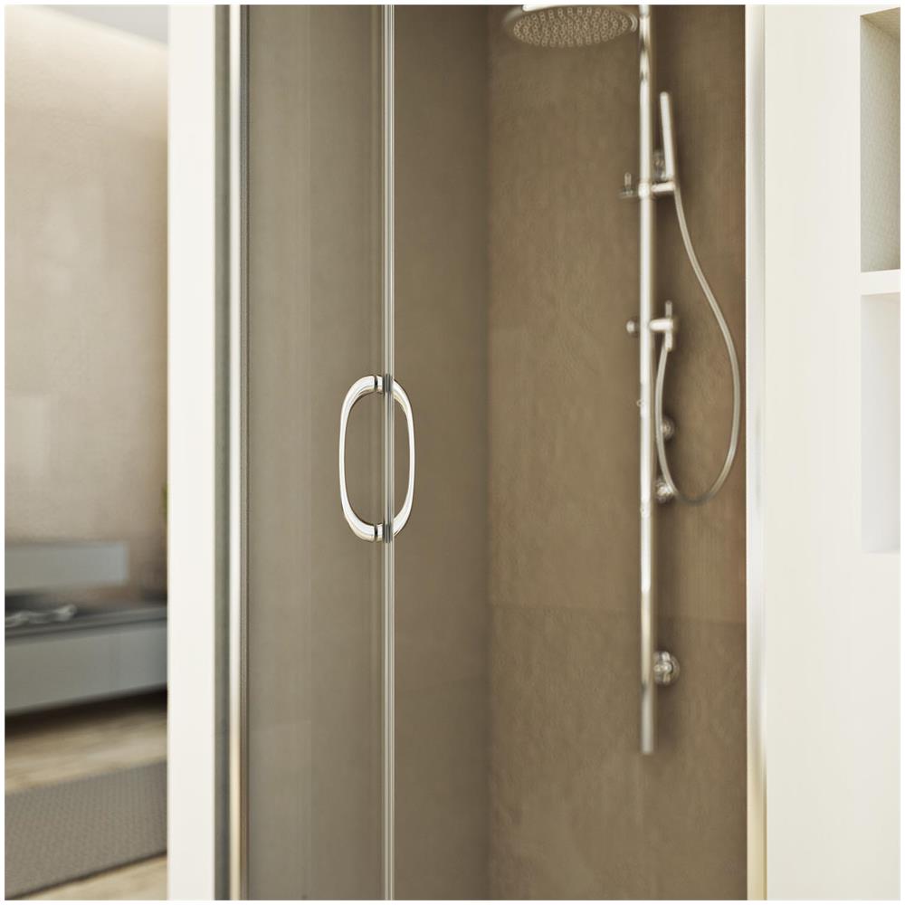 Sintesi Trio 2 Ante Box Doccia 3 lati 70x110x70 CM H185 trasparente mod