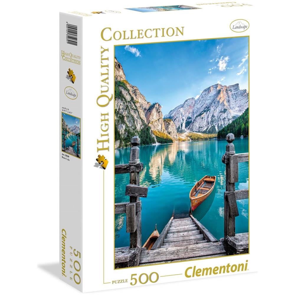 Puzzle 500 Pz - High Quality Collection - Braies Lake - Foto 1