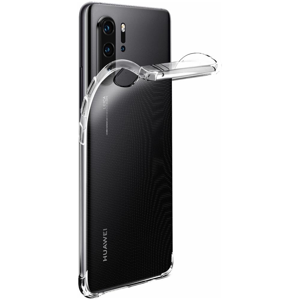 Cover Huawei P30 Pro Silicone Flessibile Angoli Bumper Trasparente - Foto 2