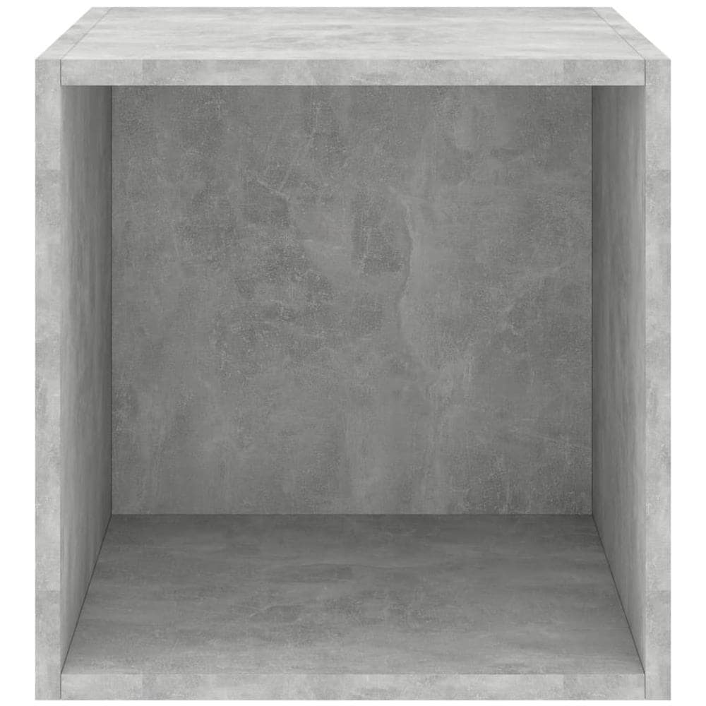 Mobili a Muro 2pz Grigio Cemento 37x37x37 cm Legno Multistrato - Foto 8