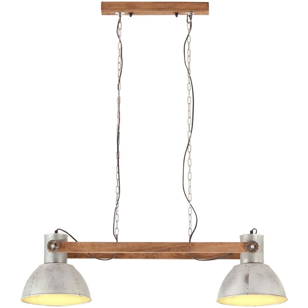 Lampada a Sospensione Industriale 25 W Argento 109 cm E27 - Foto 2