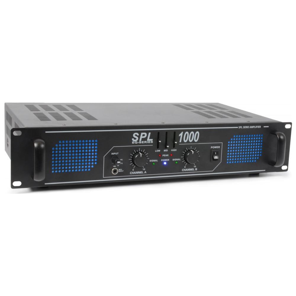Amplificatore PA Stereo Equalizzato Potenza 1000W per DJ - Foto 1