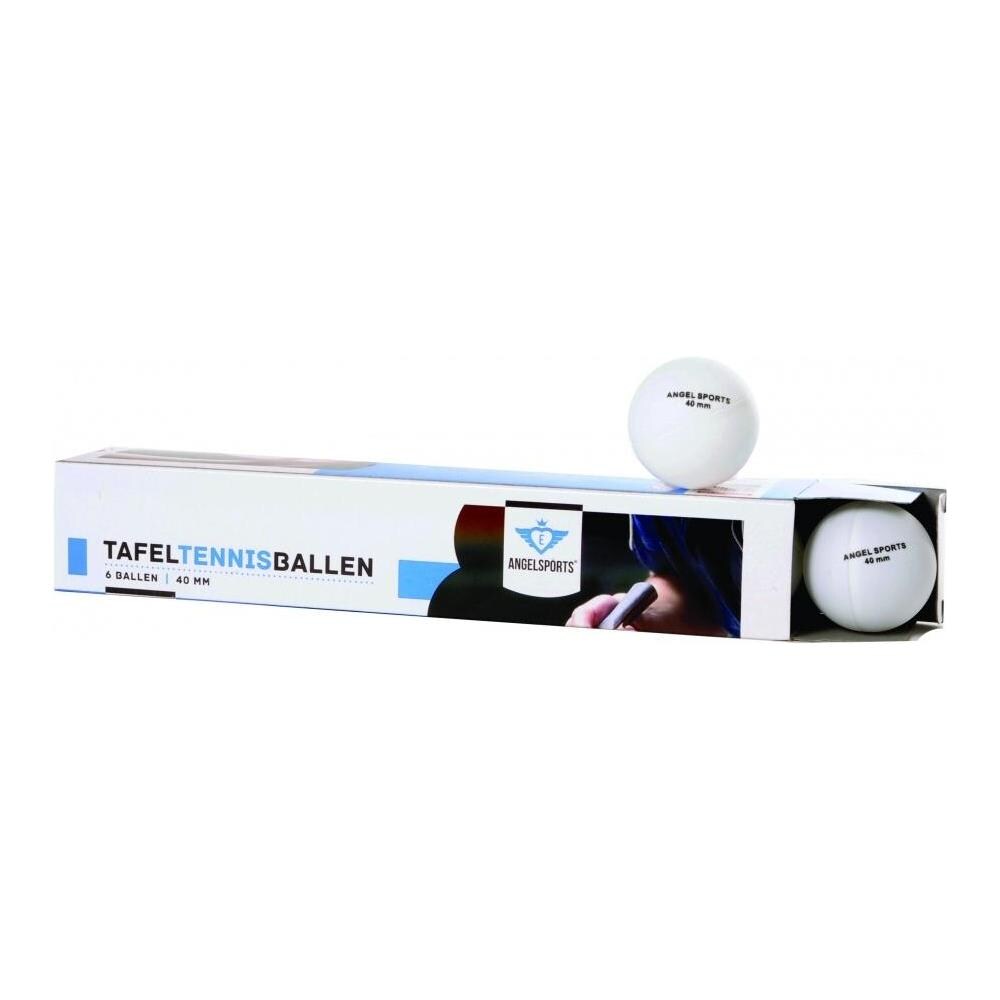 Palline Da Ping Pong Plastica Ttc 40 Mm Bianche 6 Pezzi - Foto 1