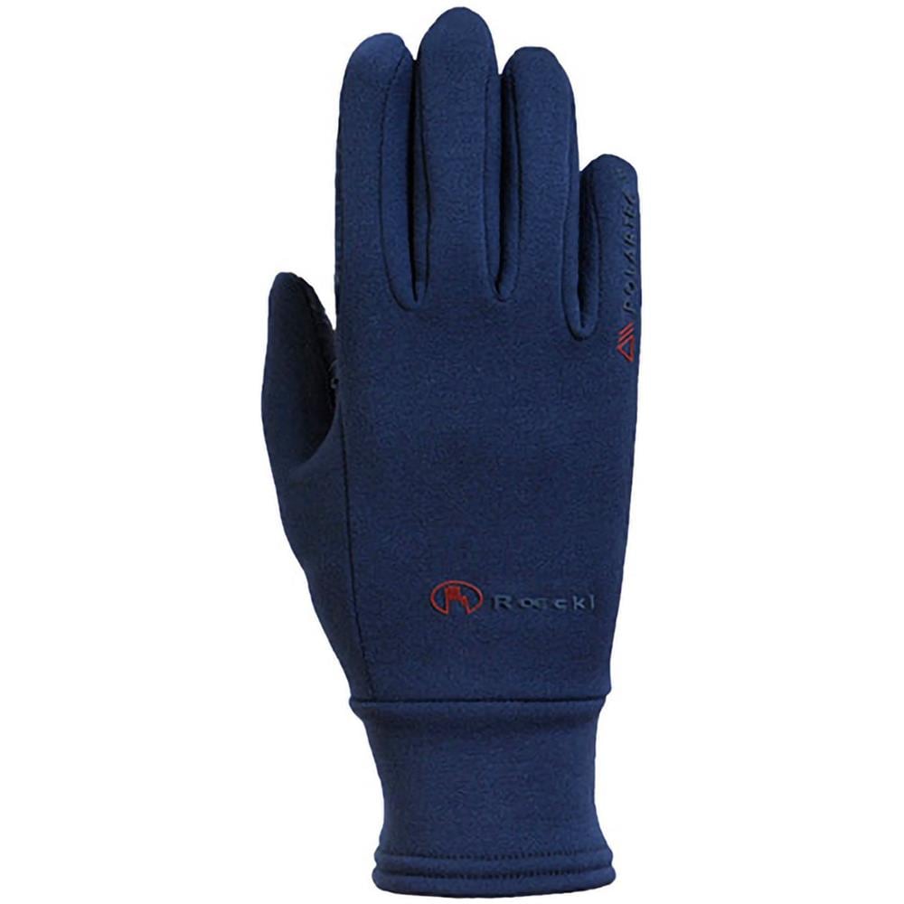 Guanti Equitazione Invernali Modello Warwick Imbottiti In Pile E Taglio Anatomico Ultra Confortevole Adulto E Bambino 7,5 - Foto 1