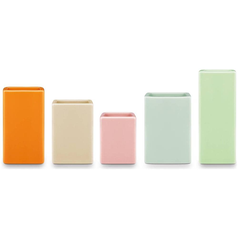 Vasi Decorativi In Porcellana, 5 Pezzi, Rememember - Foto 2