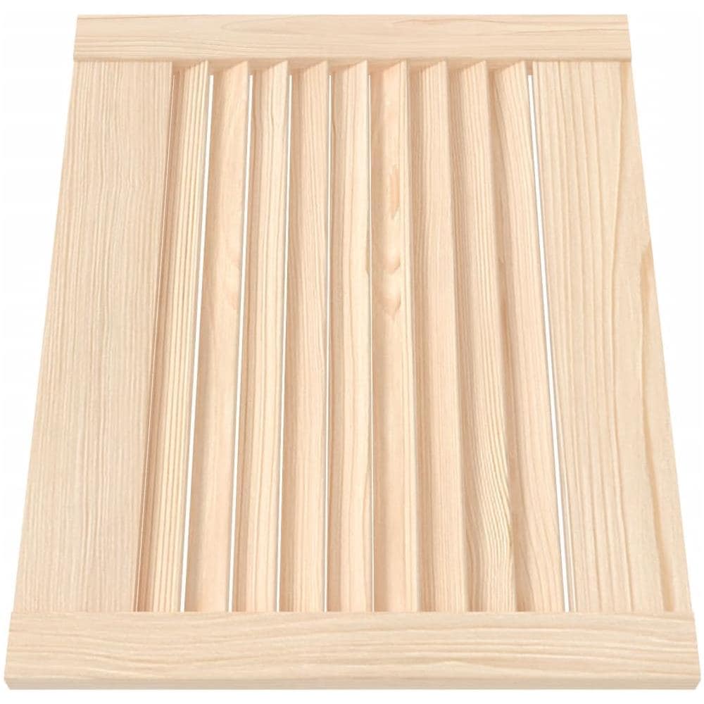 Ante con Design a Lamelle 4 pz 39,5x49,4 cm in Legno di Pino - Foto 5