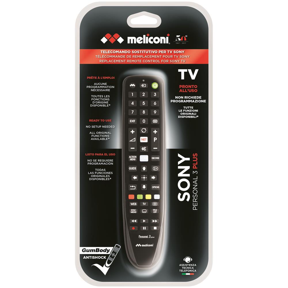Gumbody Personal 3 plus telecomando IR Wireless TV Pulsanti - Foto 2