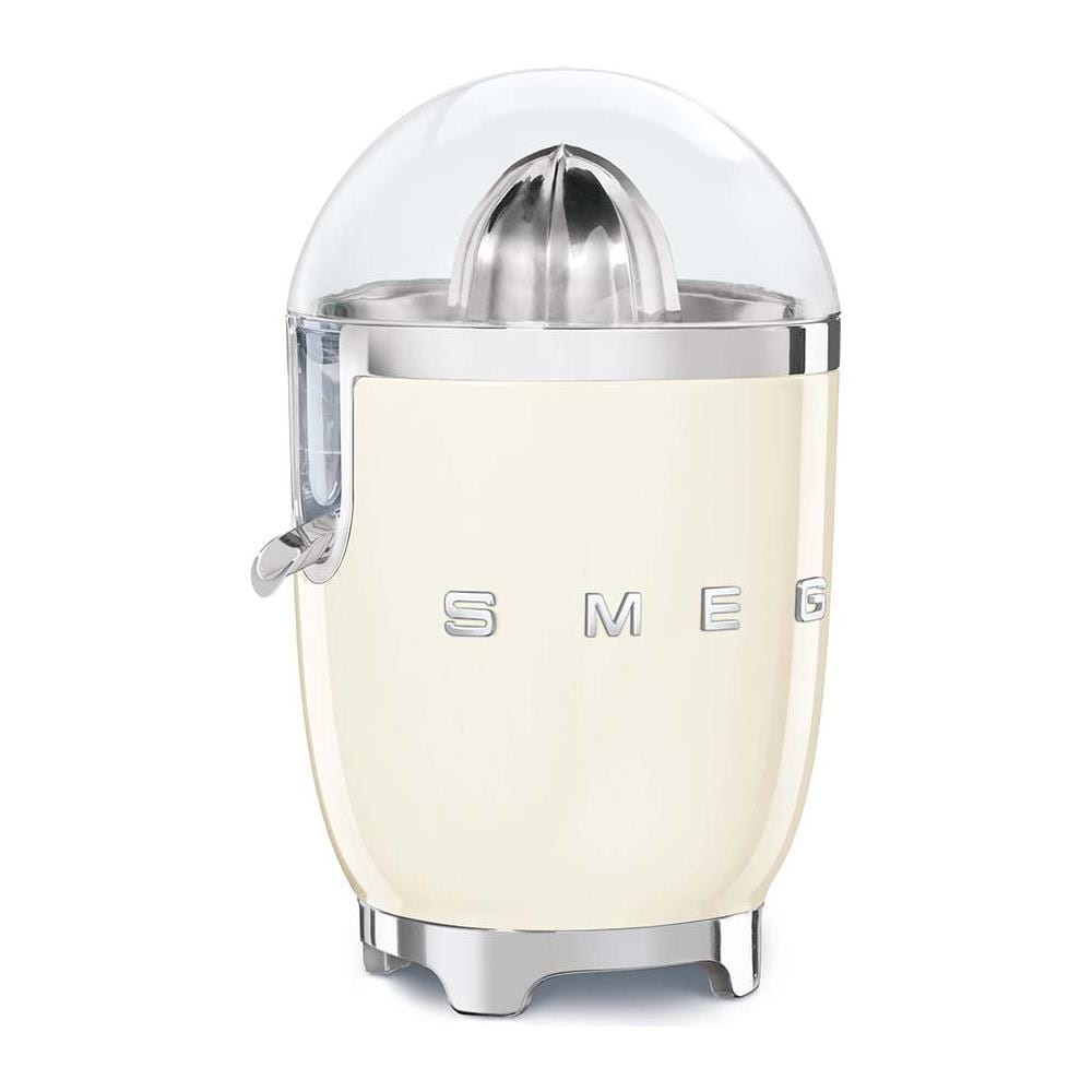 Spremiagrumi CJF11CREU Estetica Anni '50 Potenza 70 Watt Cono in Acciaio Inox Colore Panna Lucido - Foto 2