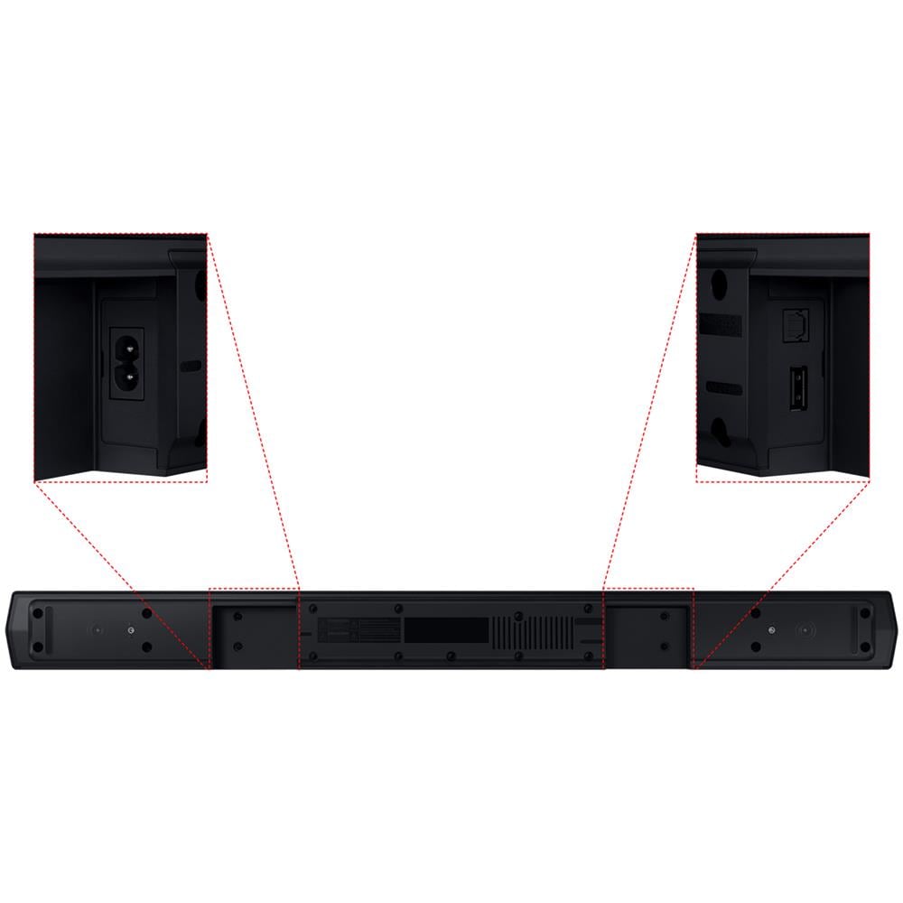 Soundbar C450 2.1 Subwoofer Wireless Potenza Totale 300 W Bluetooth - Nero - Foto 2