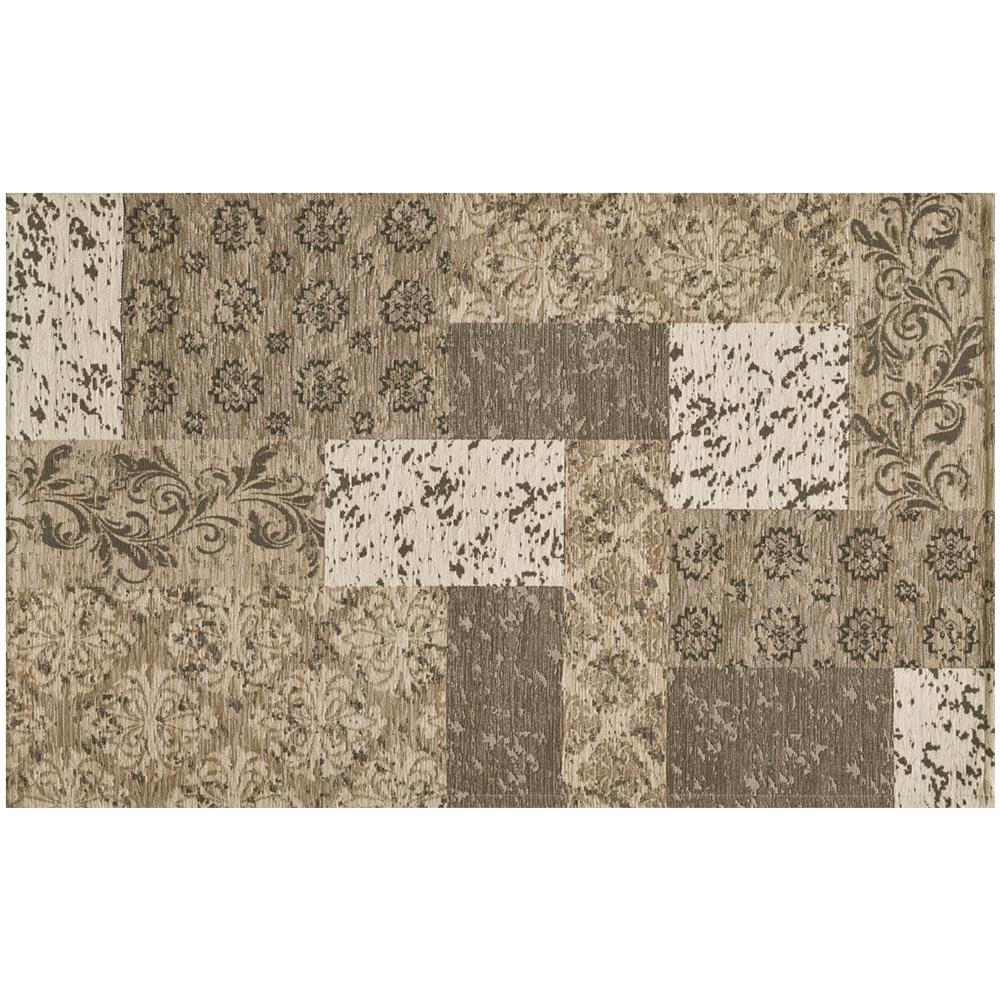 Tappeto Velour Antiscivolo Da Camera E Salotto Disegno Saturno Tortora By Suardi 175x240 Cm Tortora - Foto 1