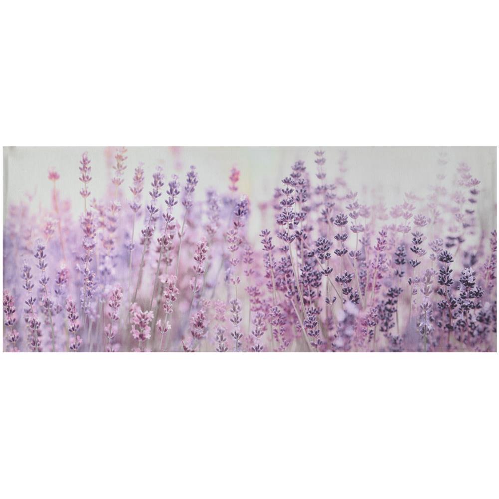 Tappeto Cucina Antiscivolo Stampa Digitale Emozioni Fantasia Lavanda Selvatica By Suardi 58x140 Lavanda Selvatica - Foto 1