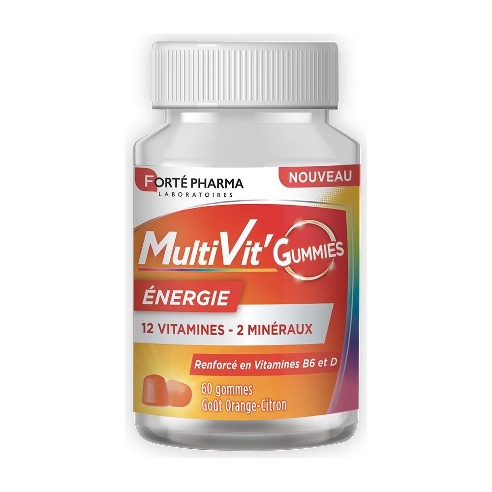 Gommose Multivitaminiche E Minerali 60 Caramelle Gommose Da Masticare Multivit'4g - Foto 1