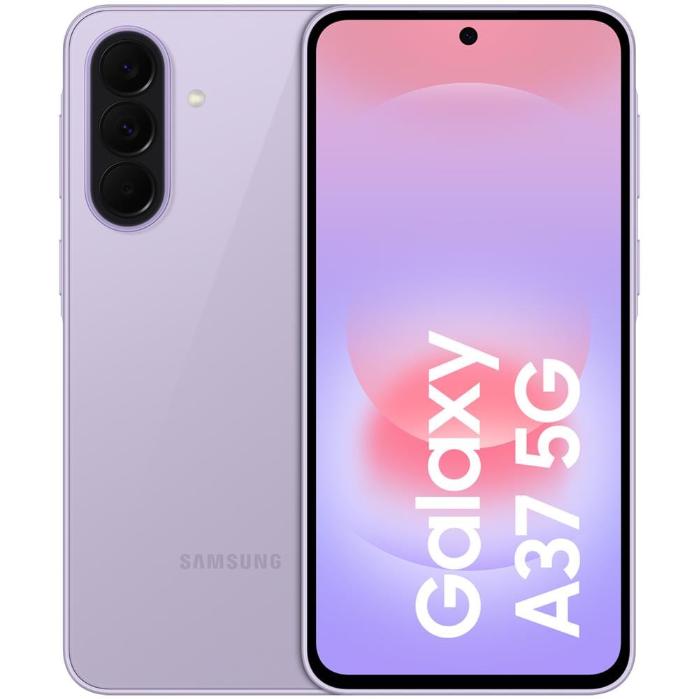 Galaxy A37 5G 256GB 8GB Ram Display 6,7" Super AMOLED 120Hz Camera 50+8+5MP Selfie 12MP Dual nanoSim (+eSim) Android 16 Exynos 1480 5000mAh Awesome Lavander - Foto 1