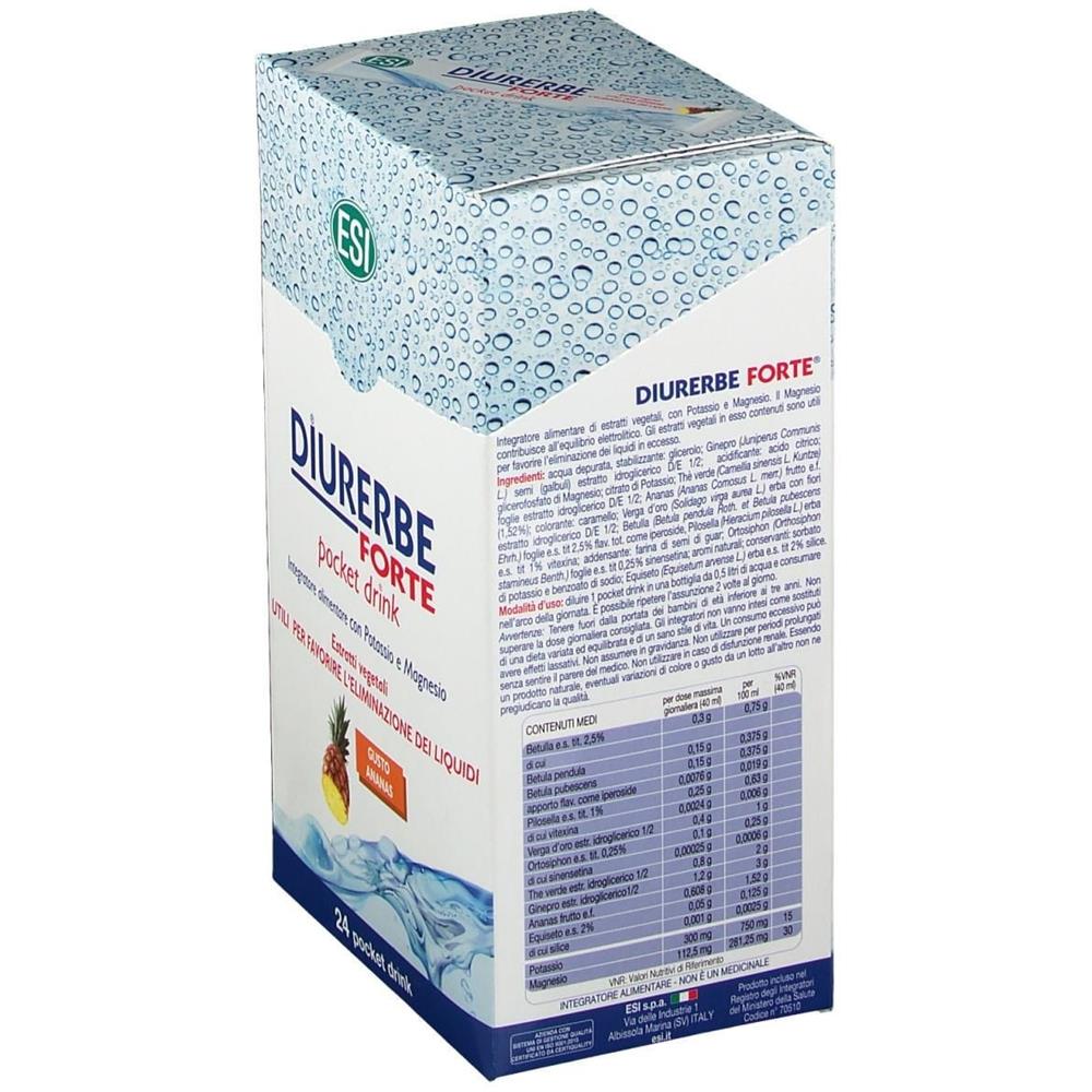 Diurerbe Forte Pocket Drink Ananas 24 X 20 ml - Foto 4